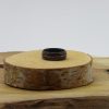 MR1005 Wood & Pearlised Enamel Effect Ring