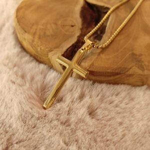 featured image Necklace Golden Cross - Product Code N205